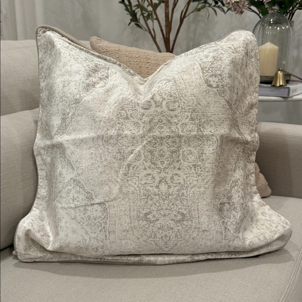 VILLA / Pillow cover/ Rayon / Linen / bland